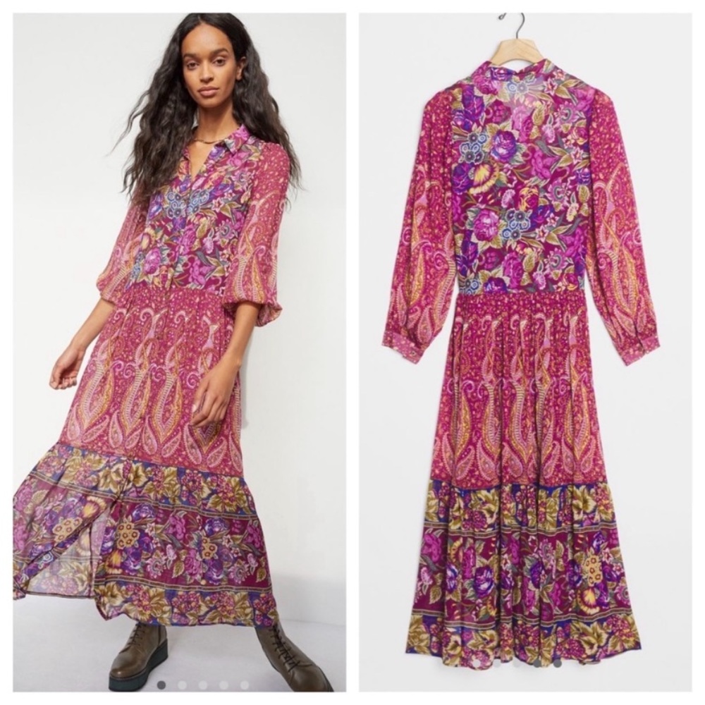 Nicole Maxi Shirtdress